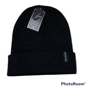 MENS CUFFED BEANIE BLACK